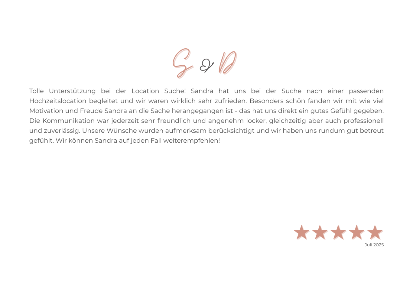 Hochzeitsplaner auf Englisch